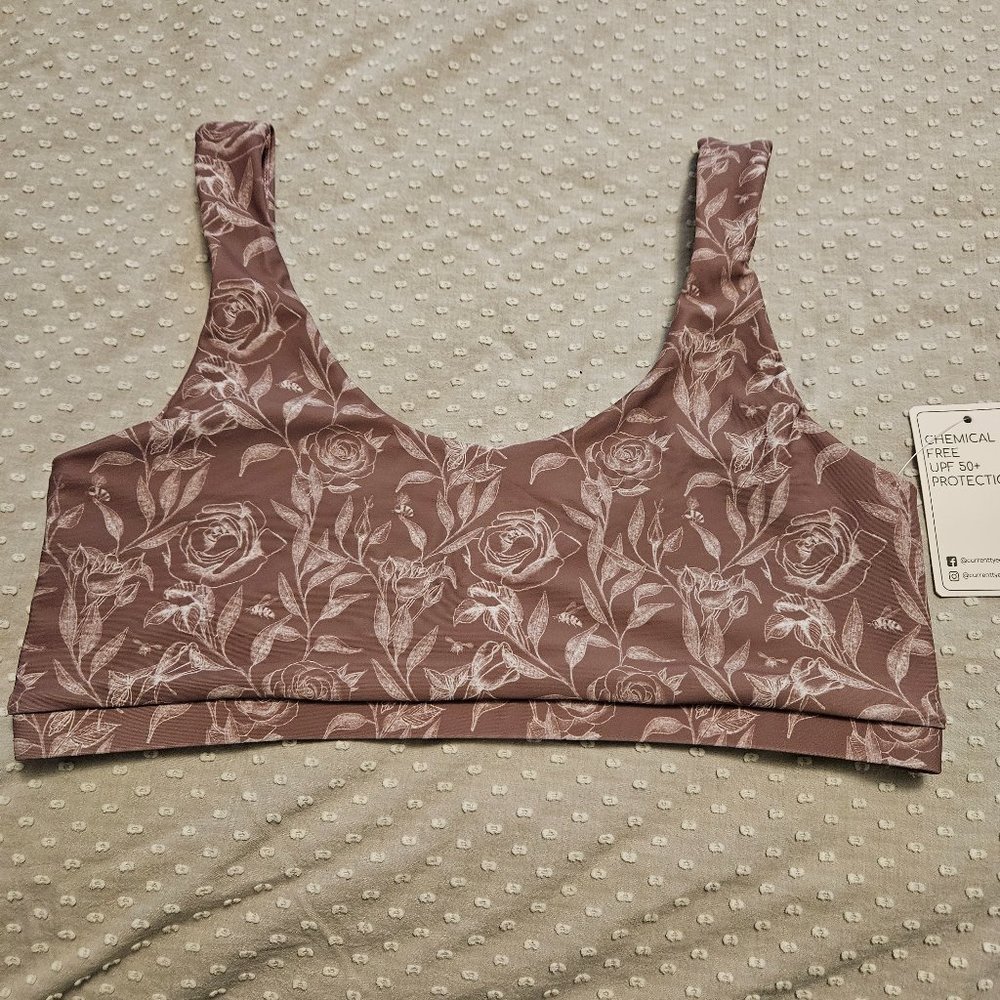 Current Tyed swim top- medium